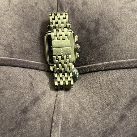 Michele Deco Diamond Mother of Pearl Chronograph Watch - Picture 4 of 8